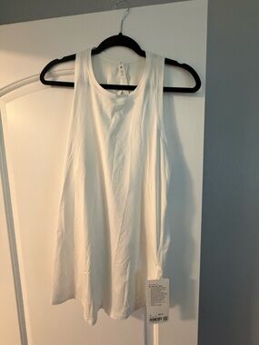 lululemon athletica White Racerback Tank Top